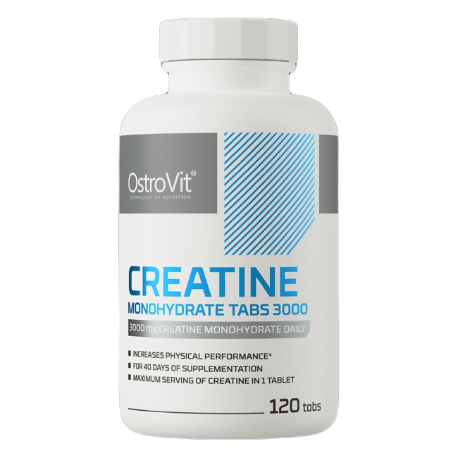 Креатин Ostrovit Creatine Monohydrate 3000 mg 120 tabs 959₽