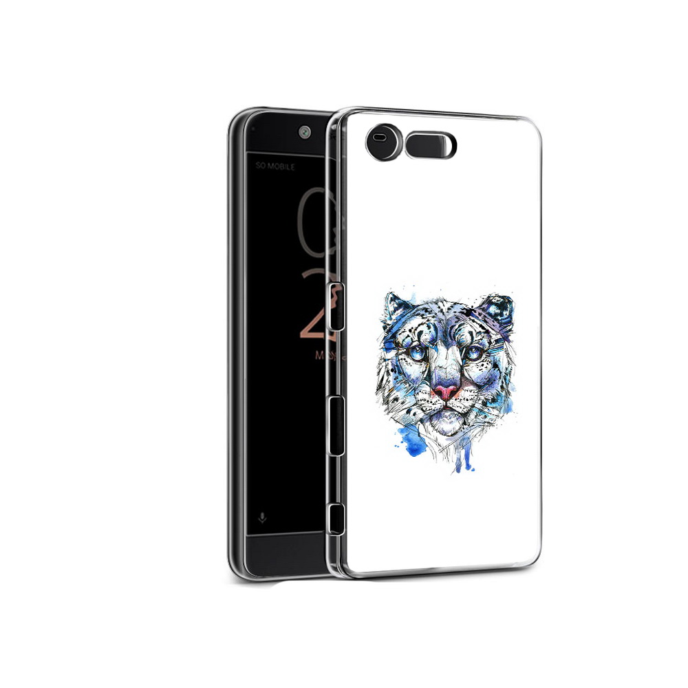 

Чехол MyPads Tocco для Sony Xperia X Compact водяной тигр (PT50548.245.263), Прозрачный, Tocco