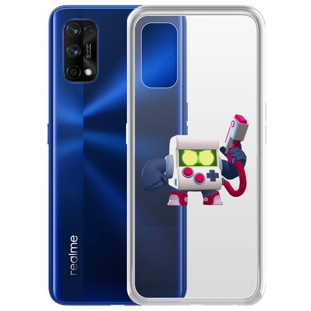 

Чехол-накладка Brawl Stars-8-бит классический для Realme 7 Pro
