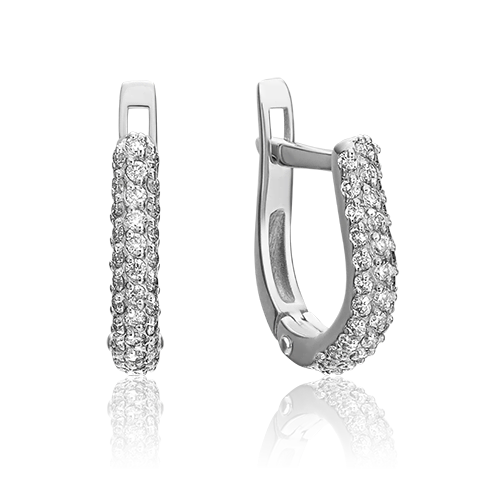 

Серьги из золота PLATINA jewelry 02-0852, бриллиант, 02-0852