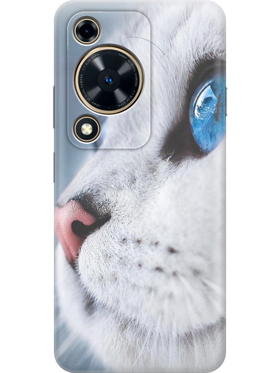 

Силиконовый чехол на Huawei nova Y72 с принтом "Кошачий взгляд", Прозрачный;белый;голубой, 785977811