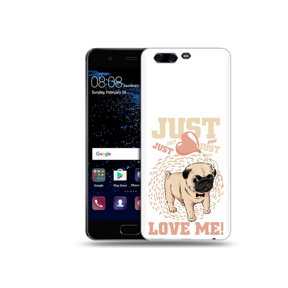 

Чехол MyPads Tocco для Huawei P10 Plus Люби меня (PT60941.40.109), Прозрачный, Tocco