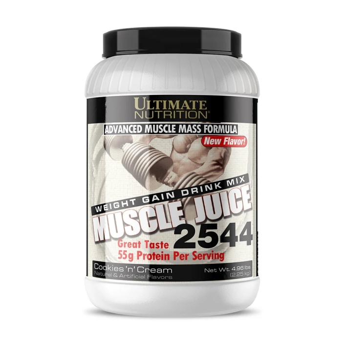 Гейнер Ultimate Nutrition Ultimate Nutrition Muscle Juice 2544 2250 г печенье и сливки 4679₽