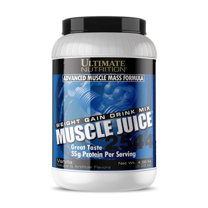 

Гейнер Ultimate Nutrition Ultimate Nutrition, Muscle Juice 2544, 2250 г (ванильный)