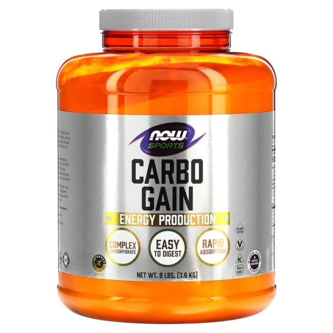 Гейнер NOW CARBO GAIN 8 LB 8569₽