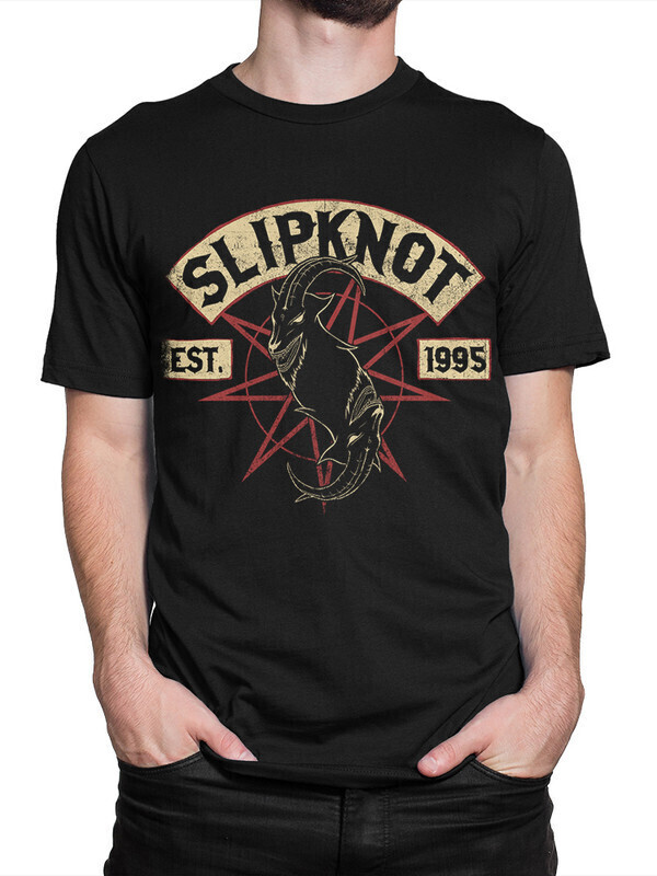 

Футболка мужская Dream Shirts Slipknot 10010002 черная S, Slipknot 10010002