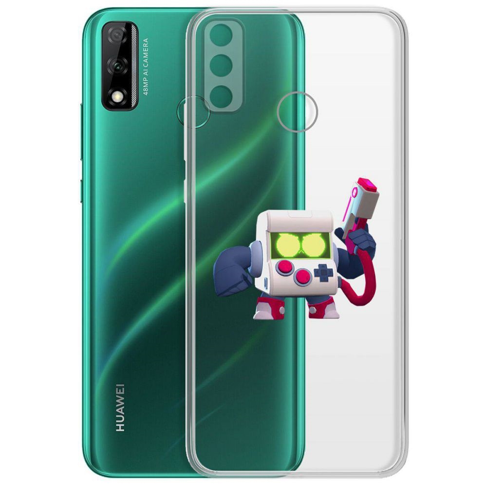 

Чехол-накладка Brawl Stars-8-бит классический для Huawei Y8s