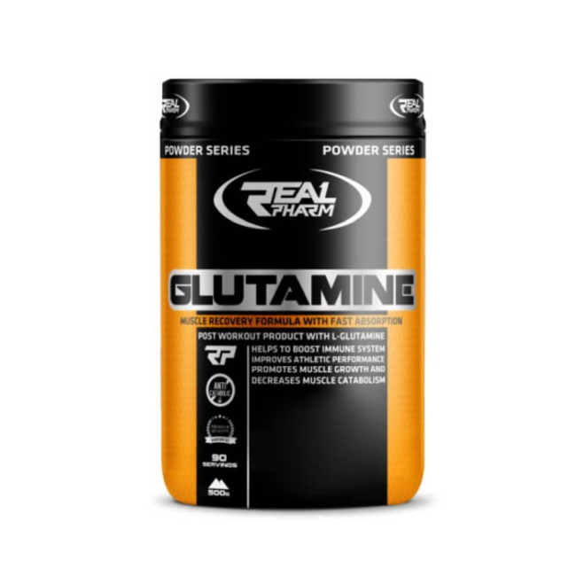 Аминокислота Real Pharm Real Pharm Glutamine 500г Натуральный без вкуса 2299₽