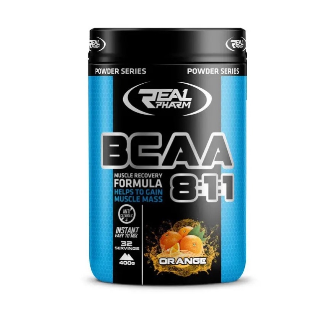 Аминокислота Real Pharm Real Pharm BCAA 811 400г Ананас 2549₽