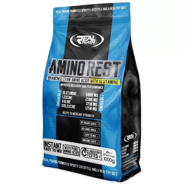 Аминокислота Real Pharm Real Pharm Amino Rest 1000g Кола-лайм 4599₽