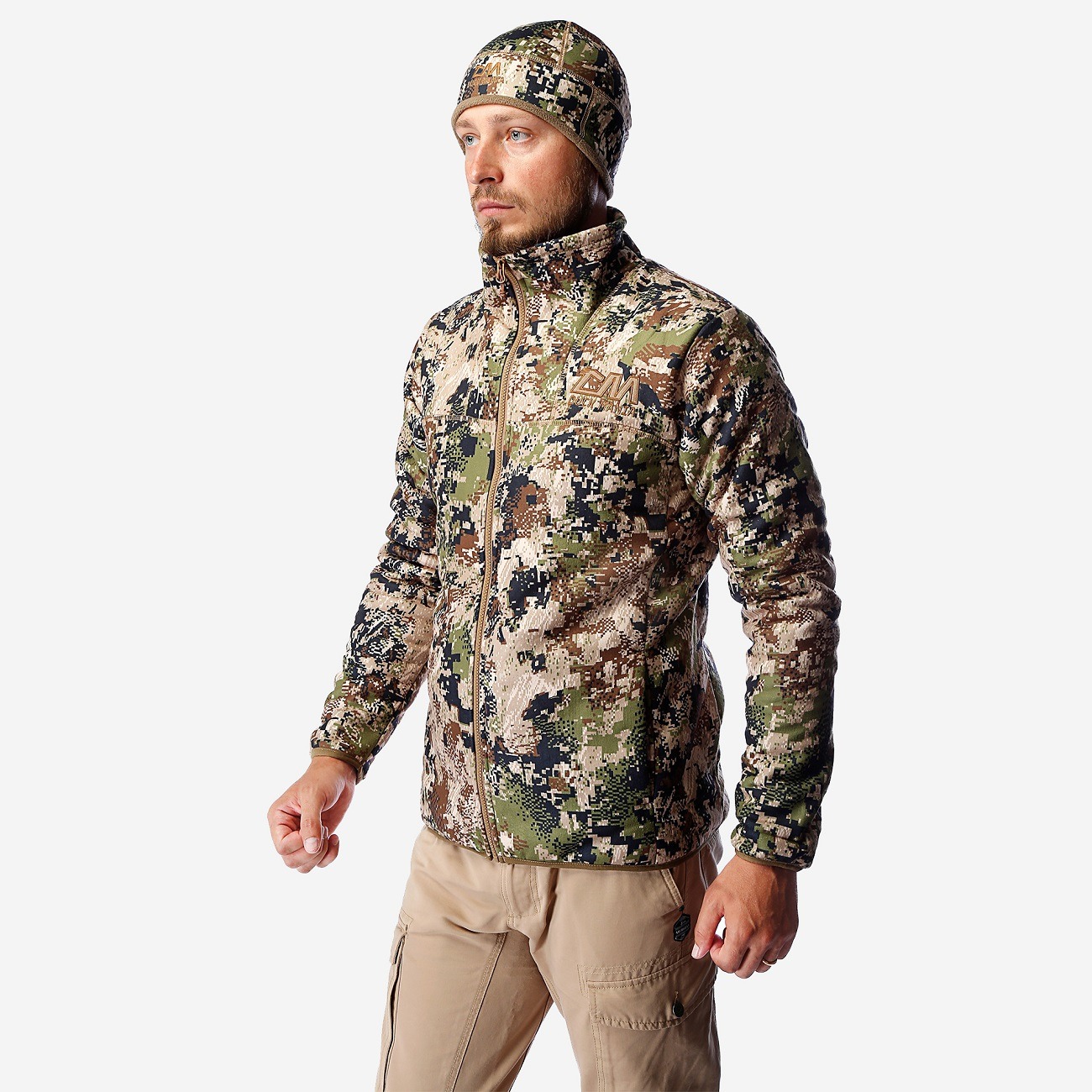 Флисовая куртка охотничья Duck Mania MAX 5003-SL 56-58/180-186