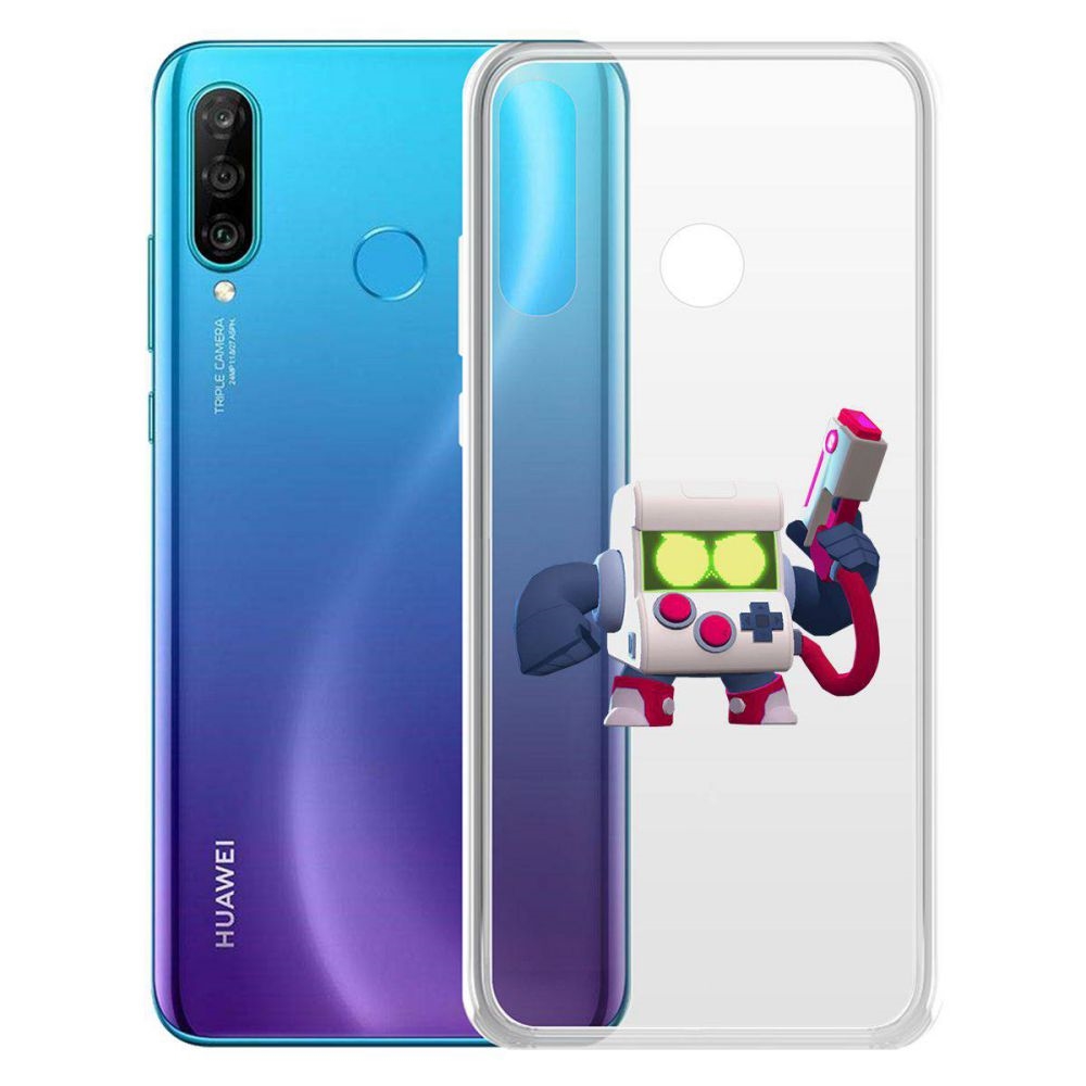 

Чехол-накладка Brawl Stars-8-бит классический для Huawei P30 Liteor 20 Lite (RU)/20s/