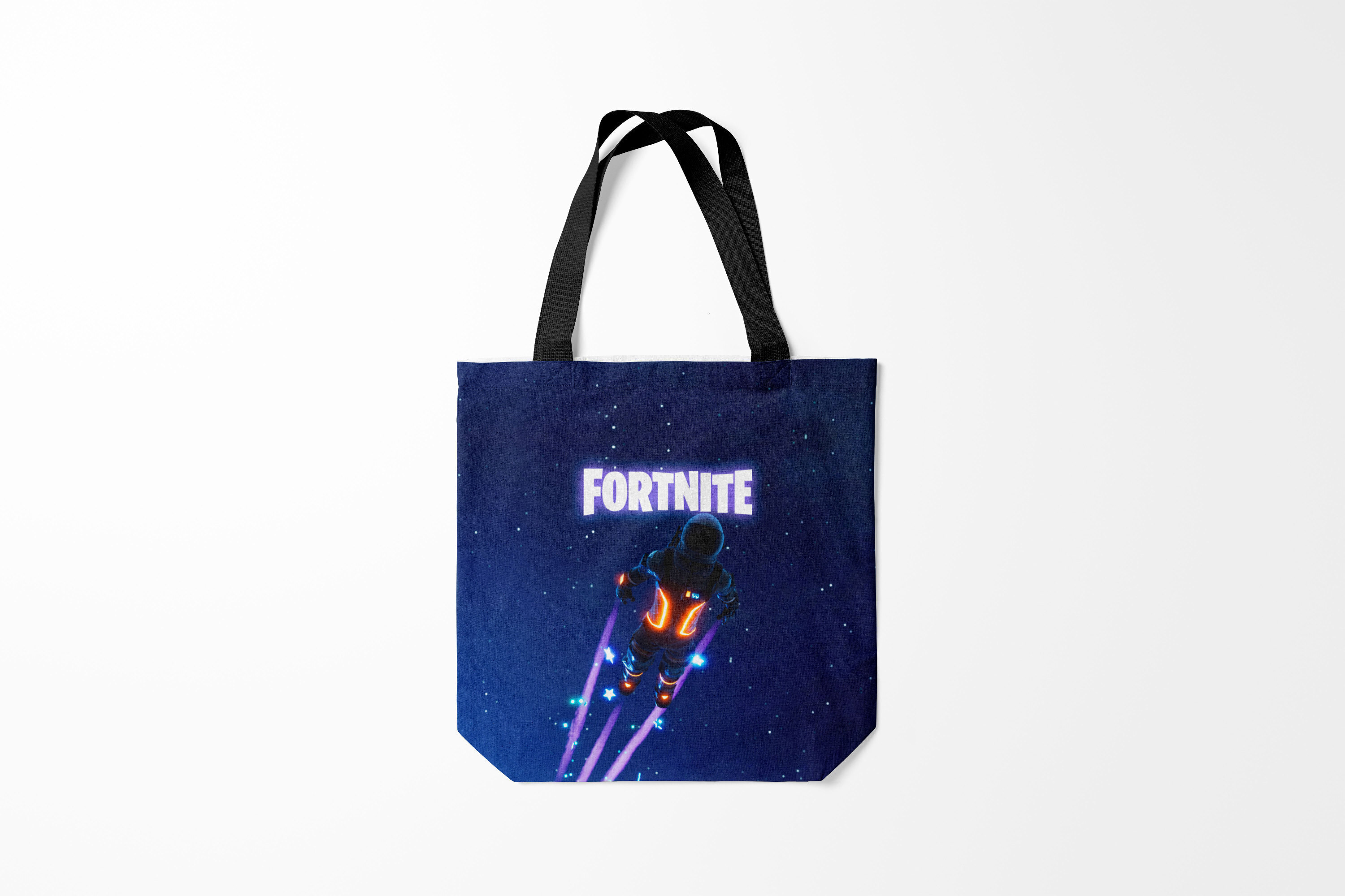 

Сумка шoппер унисекс Burnettie Fortnite Burger, оранжевый, Fortnite Burger