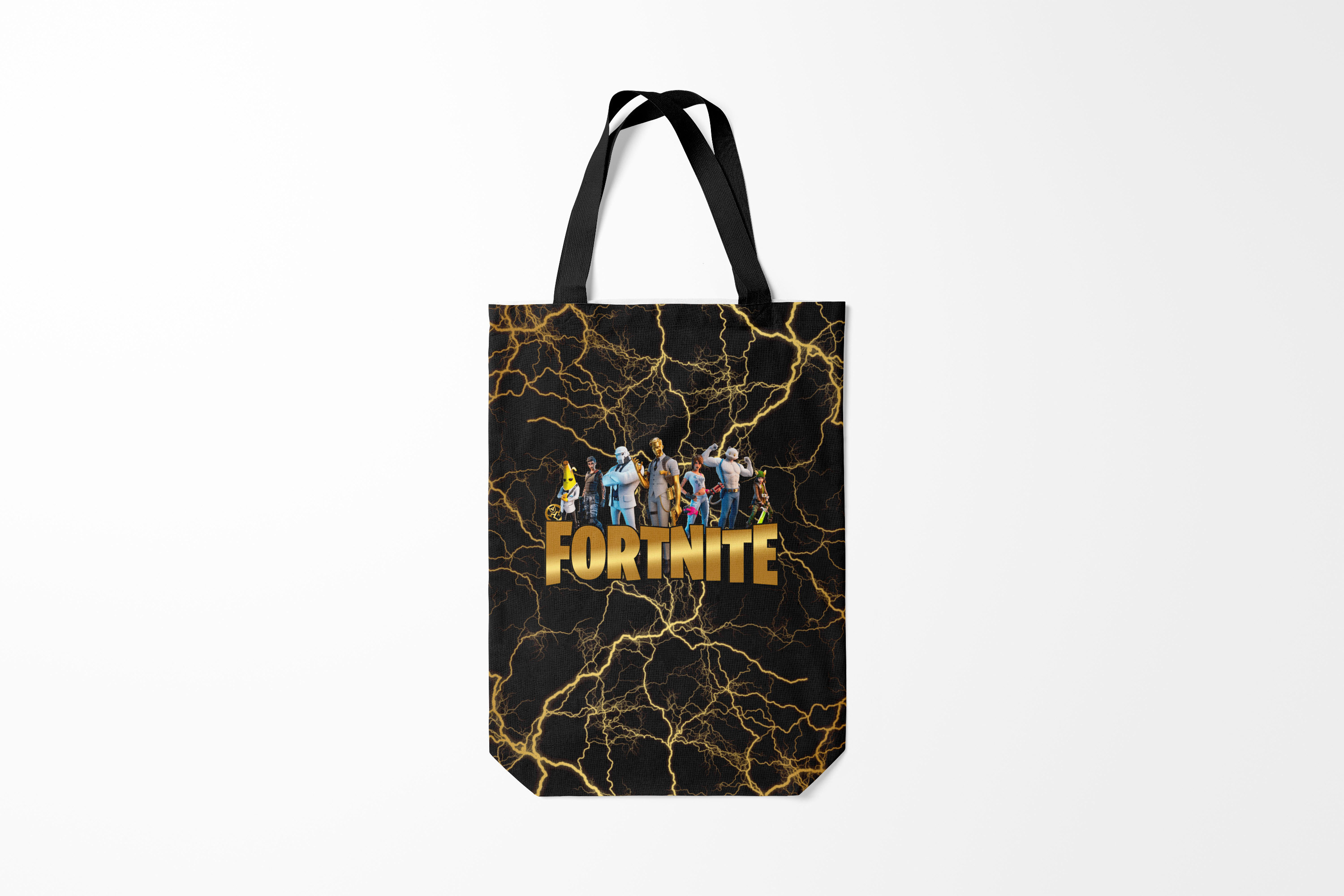 

Сумка шoппер унисекс Burnettie Fortnite black hole, черный, Fortnite black hole