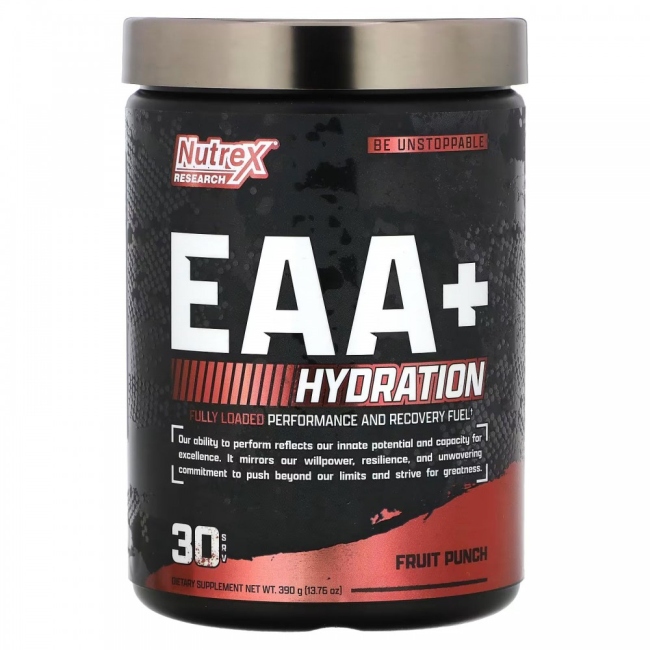 Аминокислота Nutrex Nutrex EAA Hydration 30 порций Фруктовый пунш 3299₽