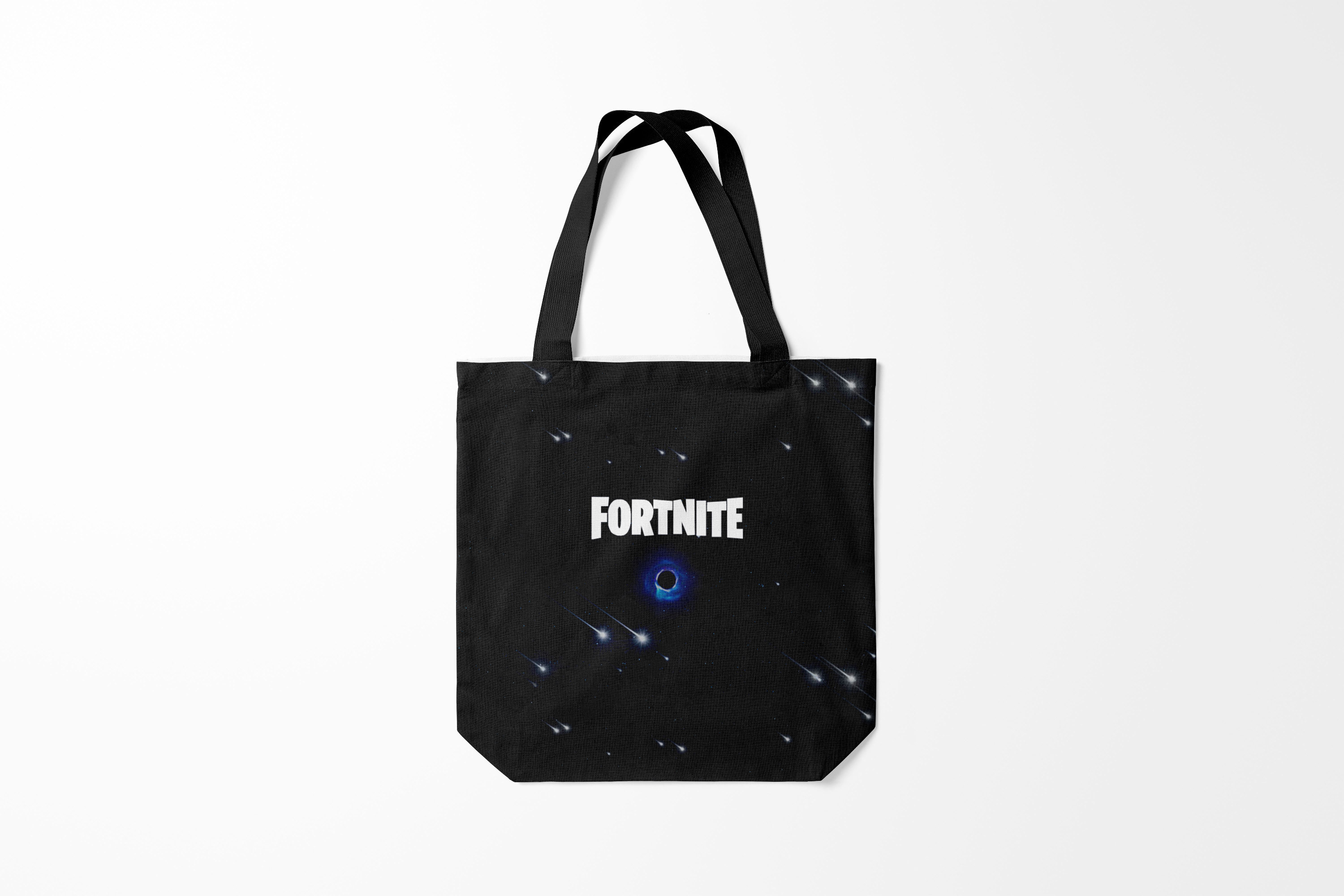 

Сумка шoппер унисекс Burnettie Fortnite Battle Royale, черный; синий, Fortnite Battle Royale
