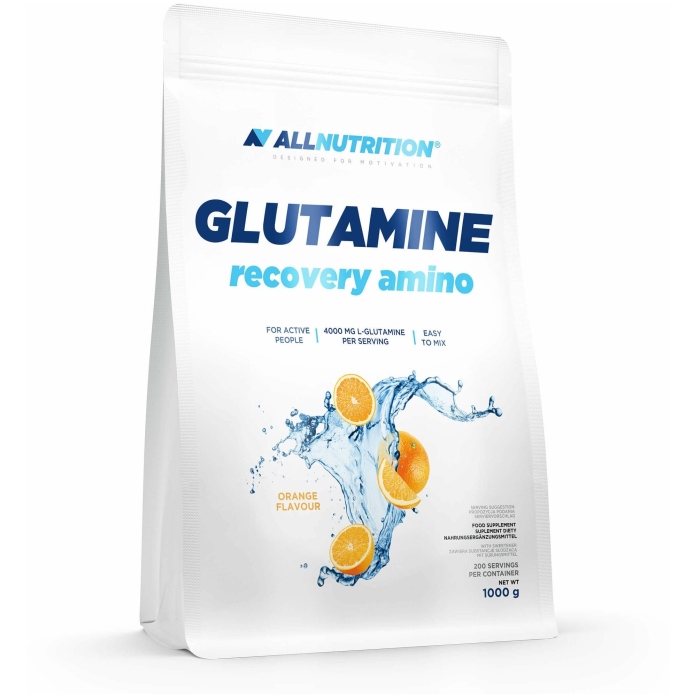 Аминокислота ALLNUTRITION All Nutrition, GLUTAMINE RECOVERY AMINO 1000 g (Апельсин)