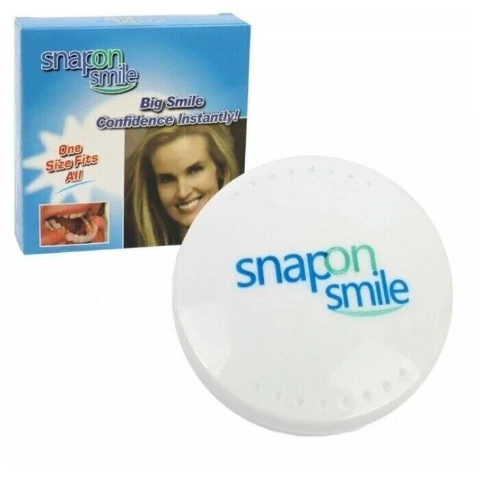 

Виниры для зубов Snapon Smile белый, 3 шт., 223307