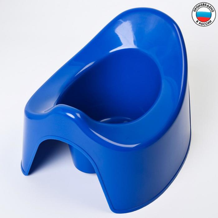 

Горшок детский, цвет синий