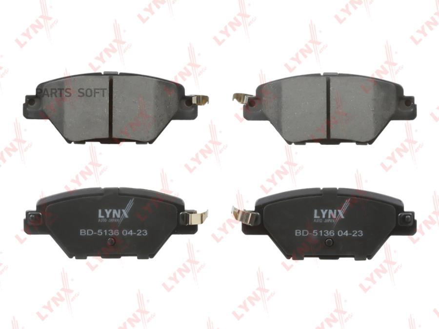 

Колодки Тормозные Lynxauto Lynxauto Bd-5136 LYNXauto BD-5136 Bd-5136