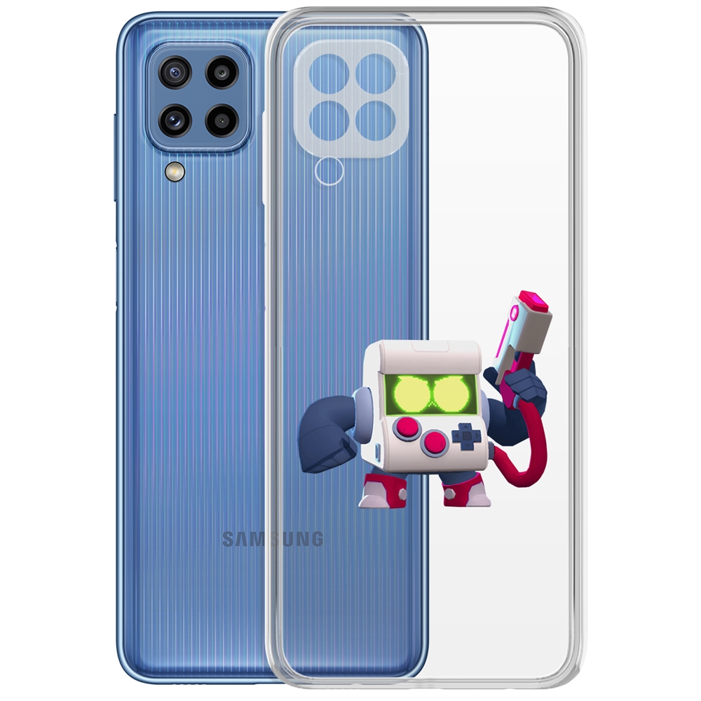 

Чехол-накладка Brawl Stars-8-бит классический для Samsung Galaxy M32 (M325)