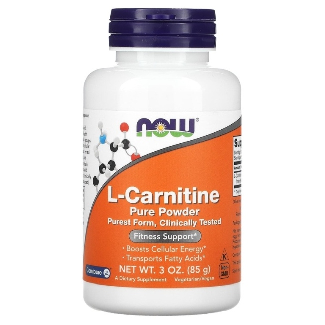 L-карнитин NOW L-CARNITINE POWDER 3 OZ