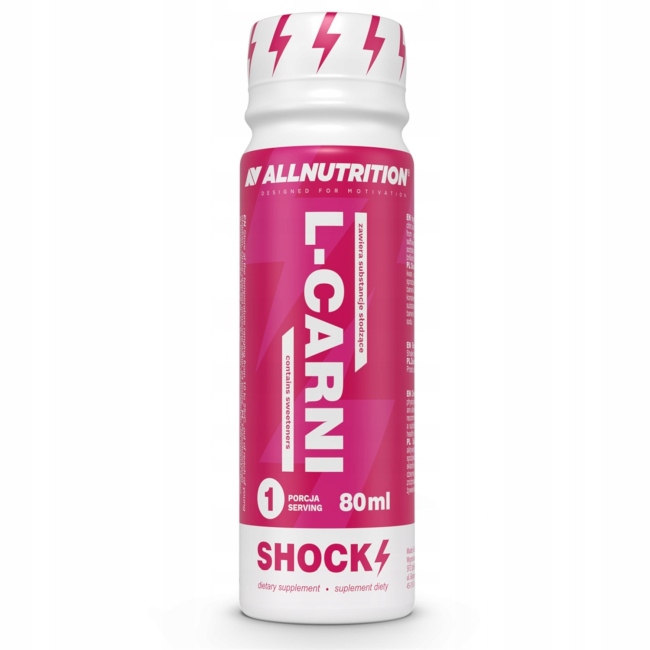 L-карнитин ALLNUTRITION L-CARNI SHOCK 80 ml 349₽