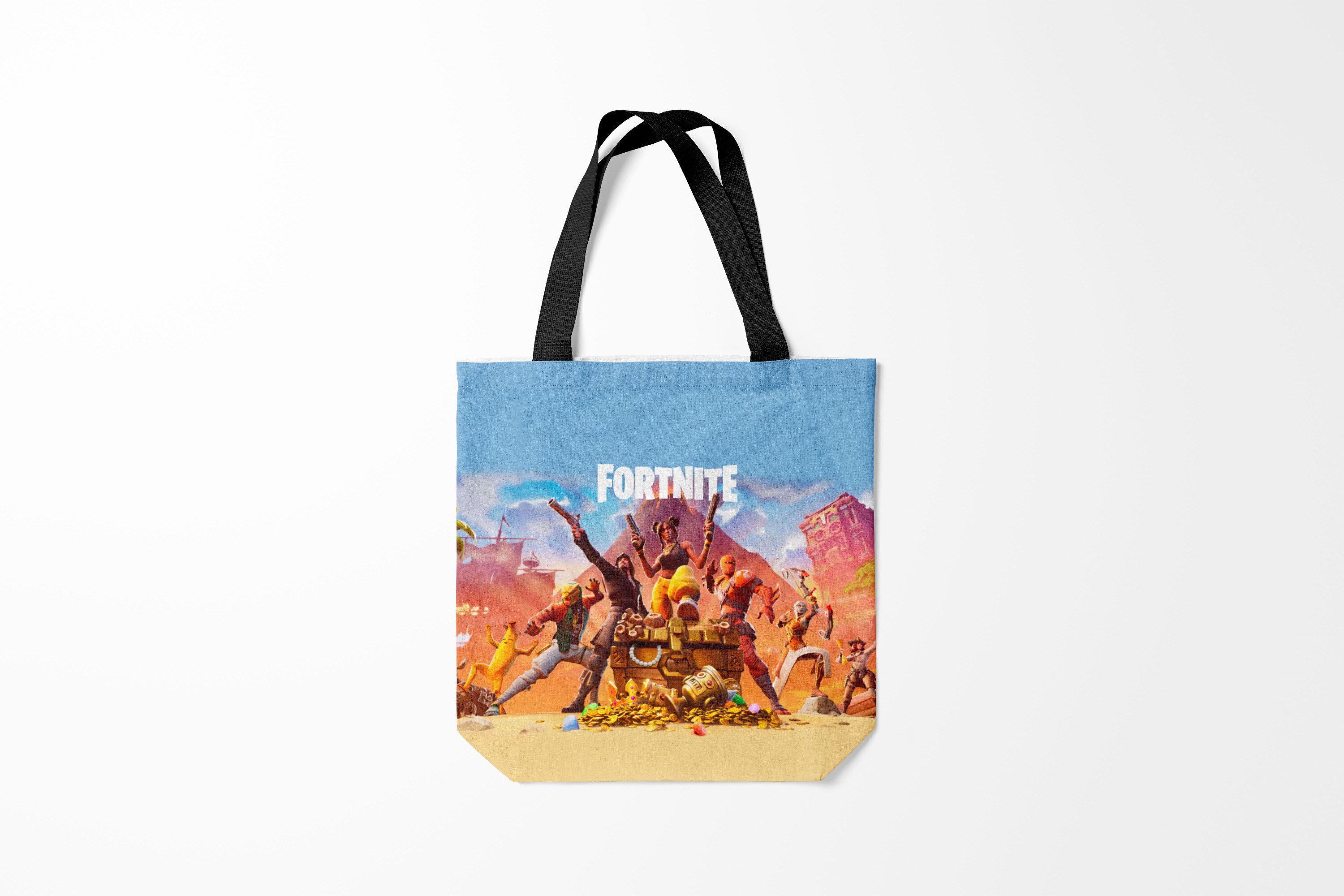 

Сумка шoппер унисекс Burnettie Fortnite 2 СЕЗОН ГЛАВА, черный, Fortnite 2 СЕЗОН ГЛАВА