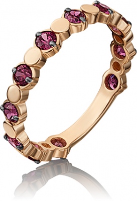 

Кольцо из золота р. , PLATINA jewelry 01-5352-00-204-1110-57, гранат, 01-5352-00-204-1110-57