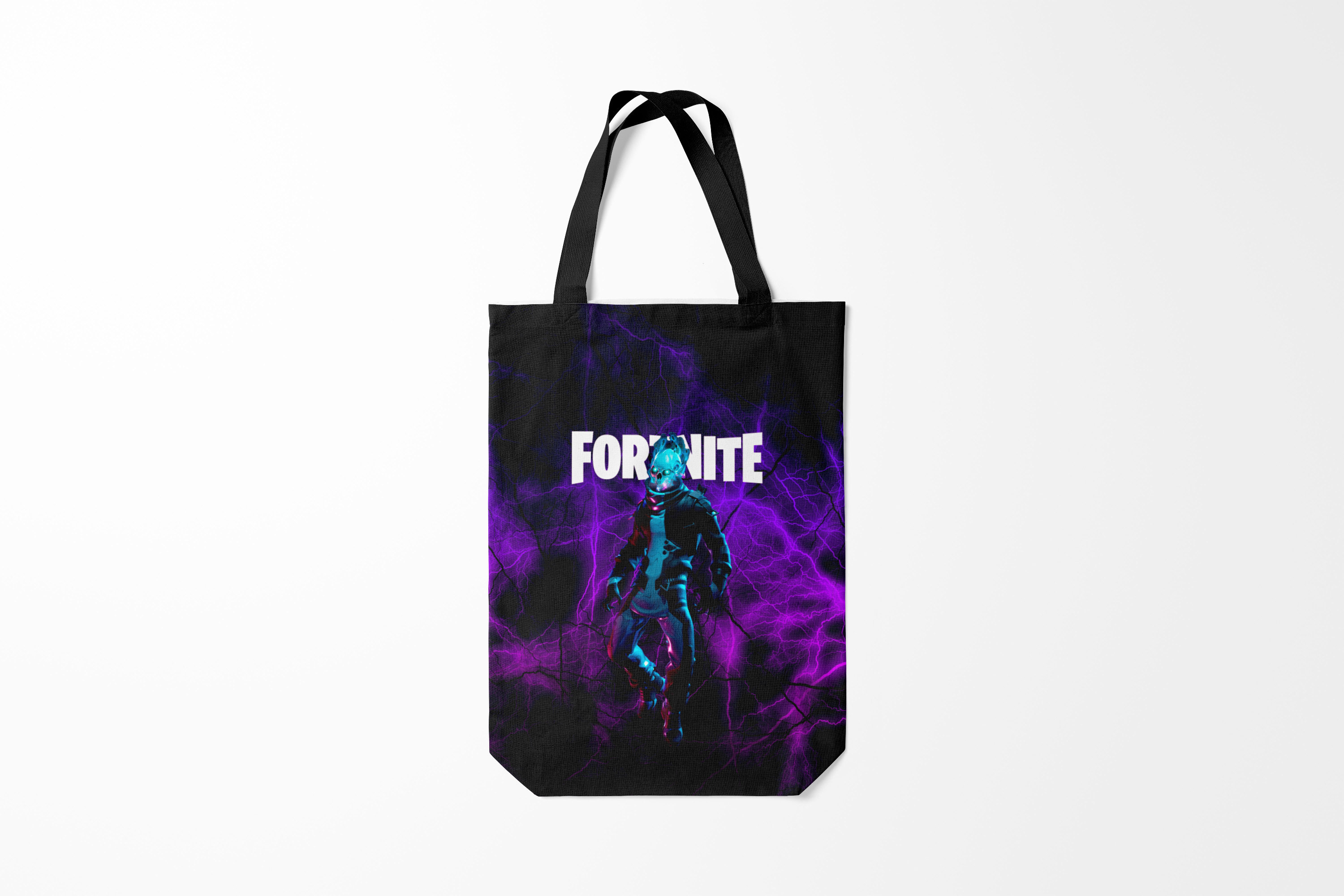 

Сумка шoппер унисекс Burnettie Fortnite, черный, Fortnite