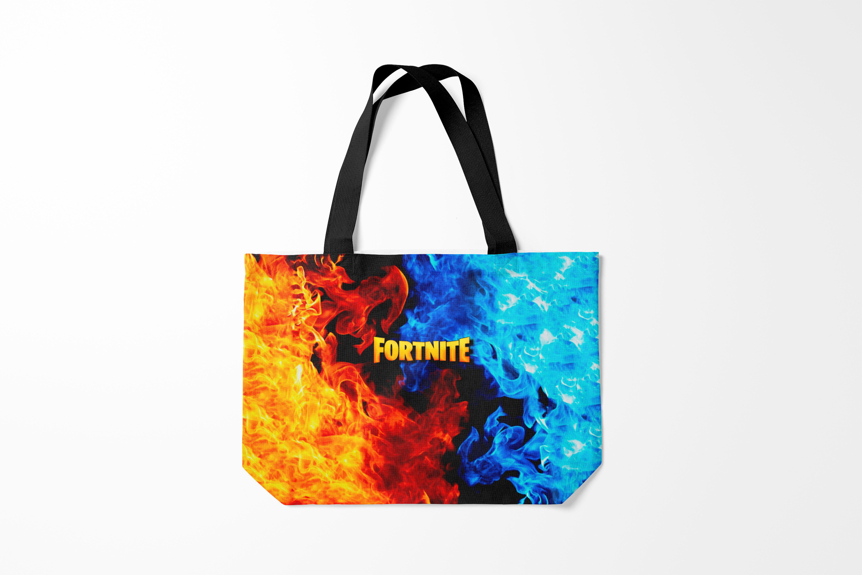 

Сумка шoппер унисекс Burnettie Fortnite, черный, Fortnite