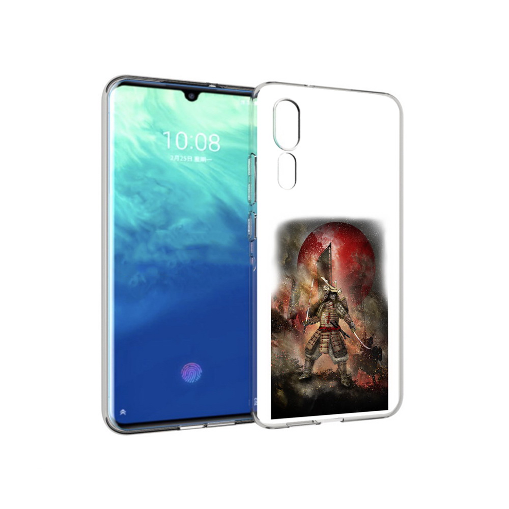 

Чехол MyPads Tocco для ZTE Axon 10 Pro китайскийвоин (PT134302.444.388), Прозрачный, Tocco