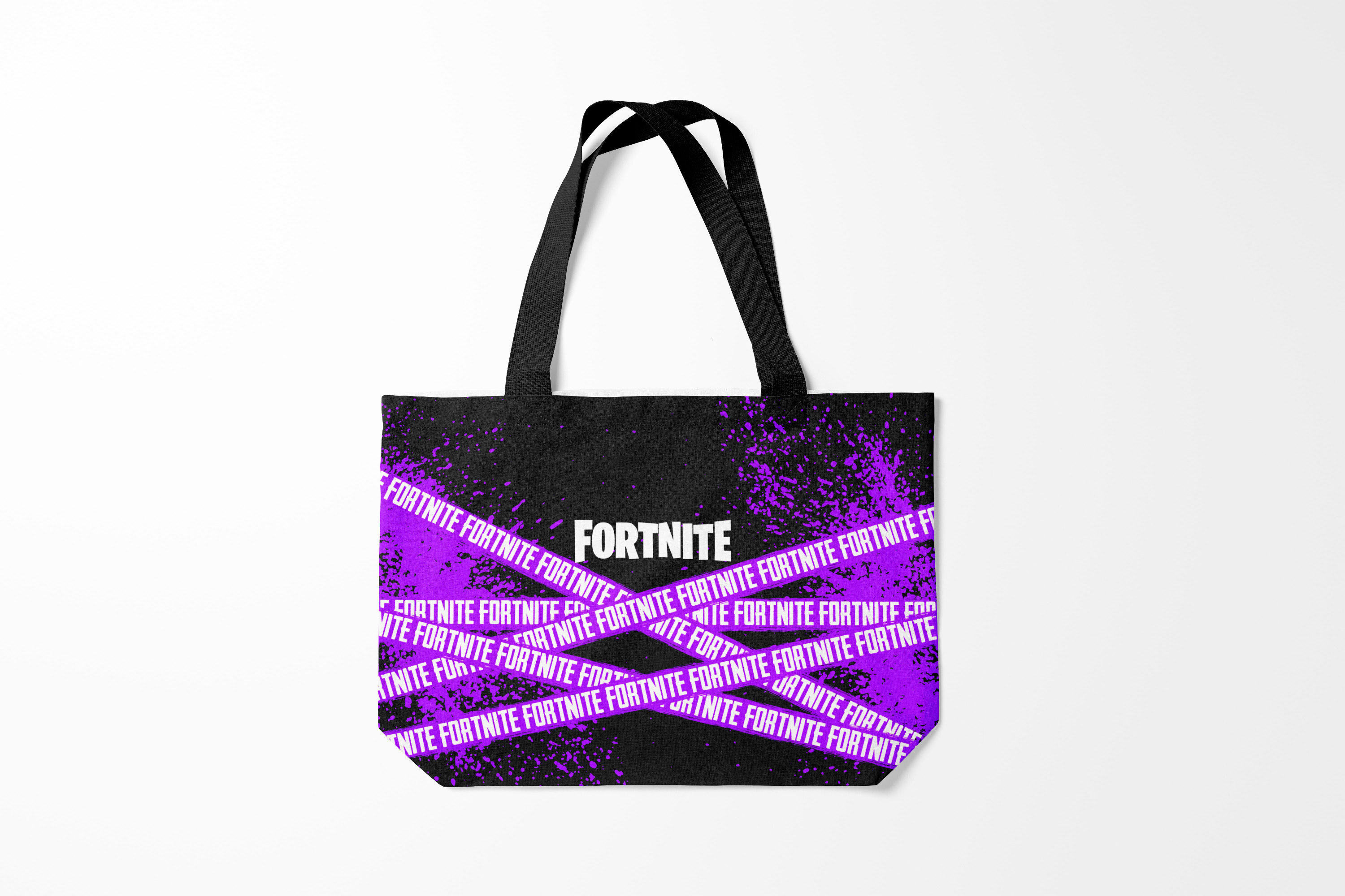 

Сумка шoппер унисекс Burnettie Fortnite, синий, Разноцветный, Fortnite