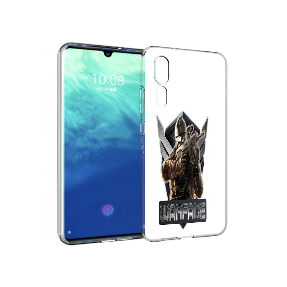 

Чехол MyPads Tocco для ZTE Axon 10 Pro игра про войну (PT134302.444.374), Прозрачный, Tocco