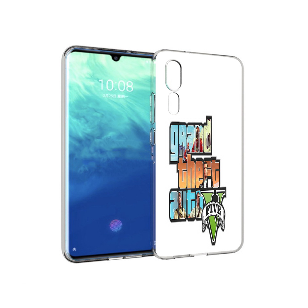 

Чехол MyPads Tocco для ZTE Axon 10 Pro игра гта (PT134302.444.373), Прозрачный, Tocco