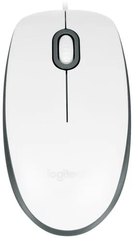 Проводная мышь Logitech White (910-005007)