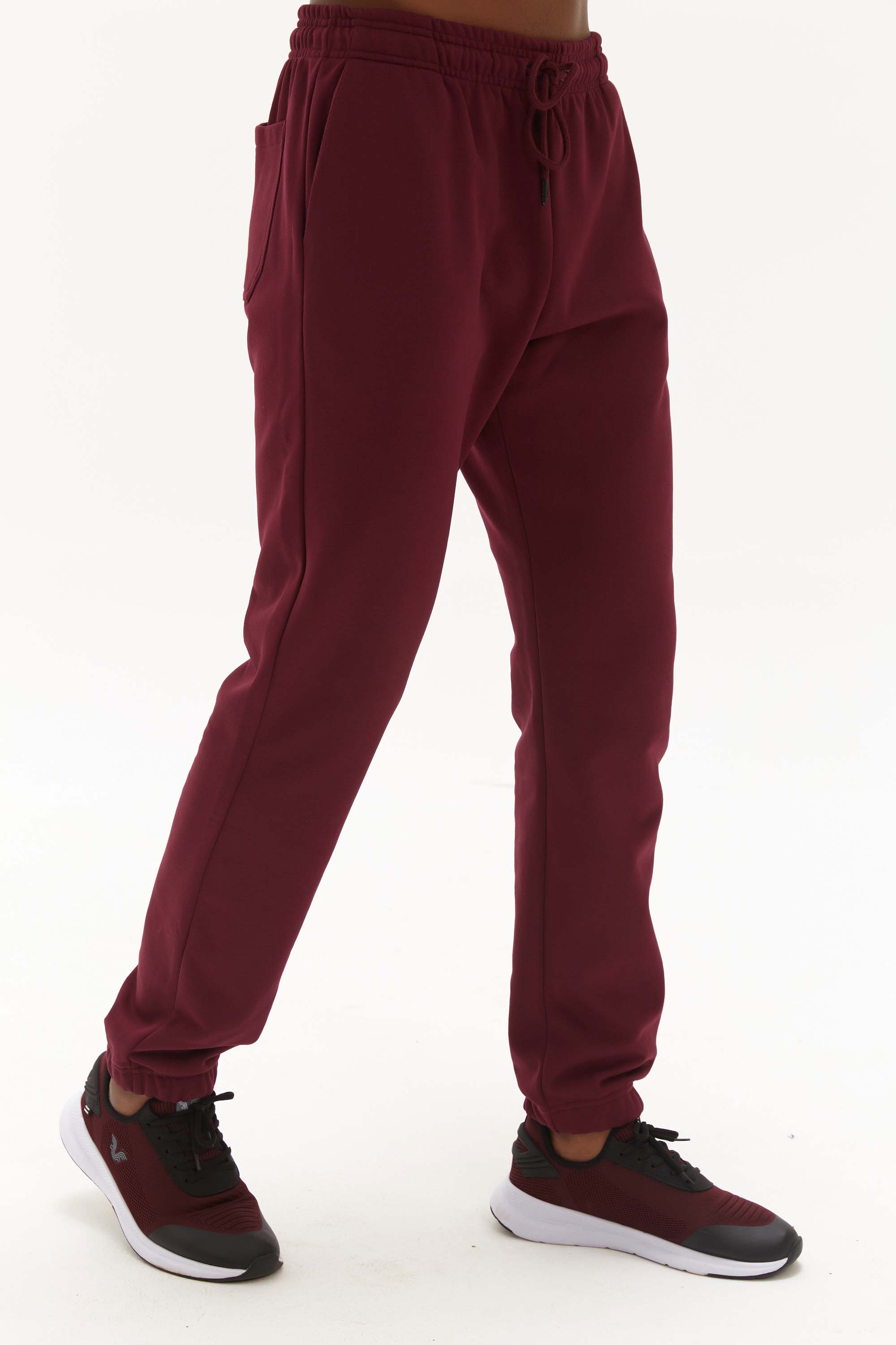 Спортивные брюки мужские Bilcee TB22ML05W0358-1-1362 бордовые XL