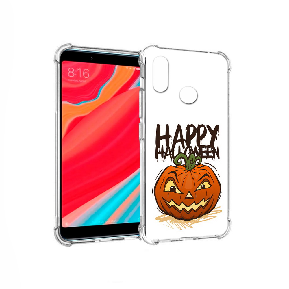 

Чехол MyPads Tocco для Xiaomi Mi Mix 2S Хэллоуин счастливый (PT110206.315.195), Прозрачный, Tocco