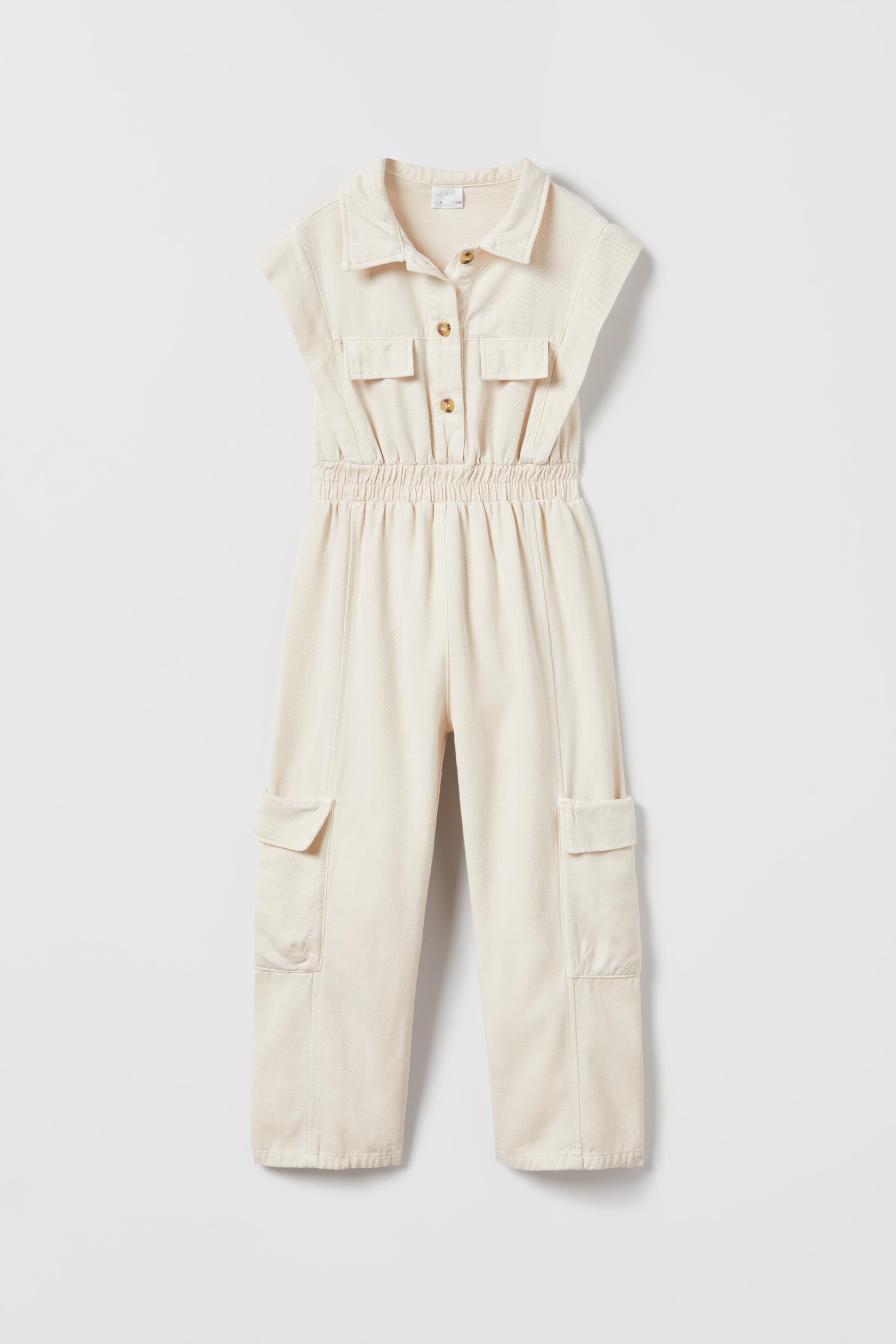 

Полукомбинезон детский ZARA 0163971571207, от белого, 122 (товар из-за рубежа), 01639715712