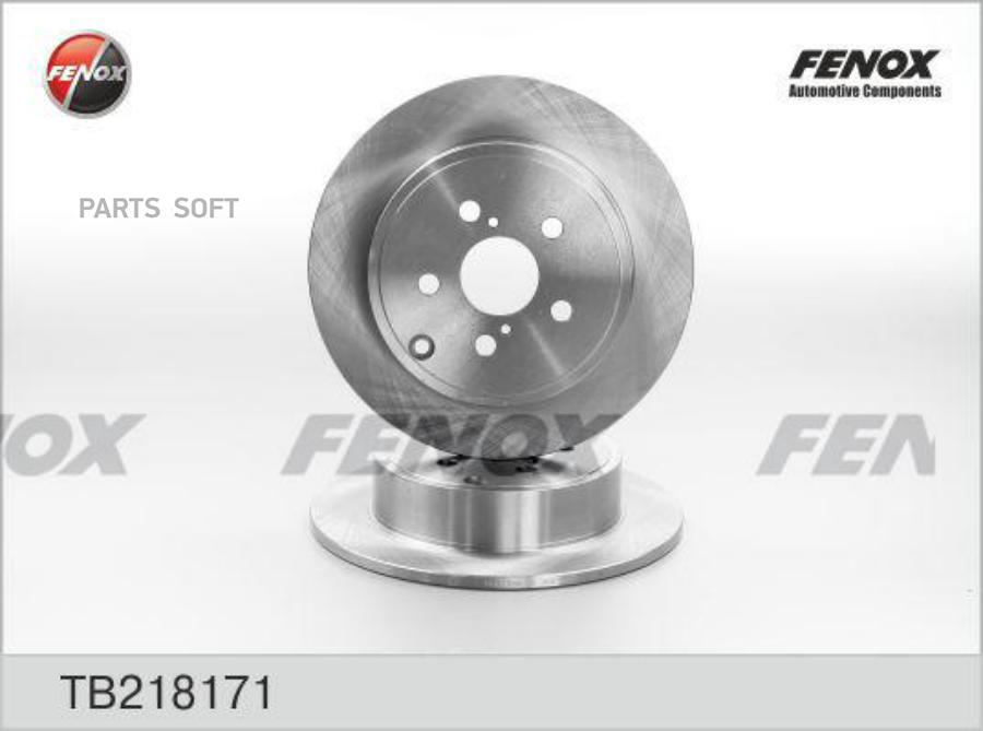 

Диск Тормозной Задний Toyota Avensis 1.8-2.0d 03- Tb218171 FENOX арт. TB218171