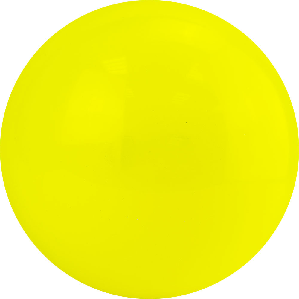 фото Мяч для художественной гимнастики, диам. 19 см, пвх, желтый, арт.ag-19-04 made in russia