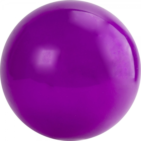 фото Мяч для худ. гимнастики , арт.ag-19-08, диам. 19 см, пвх, фиолетовый made in russia рэй-спорт