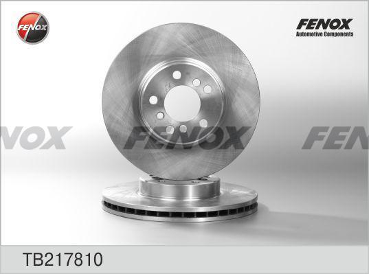 

FENOX TB217810 TB217810_диск тормозной передний \ BMW X5 3.0/4.4/3.0D 00