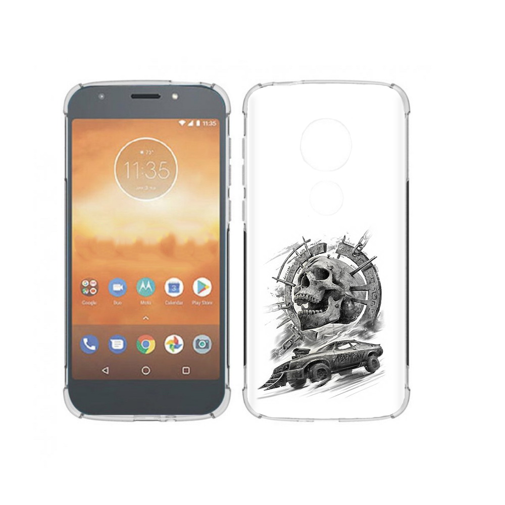 

Чехол MyPads Tocco для Motorola Moto E5 Play мед макс (PT227065.372.461), Прозрачный, Tocco