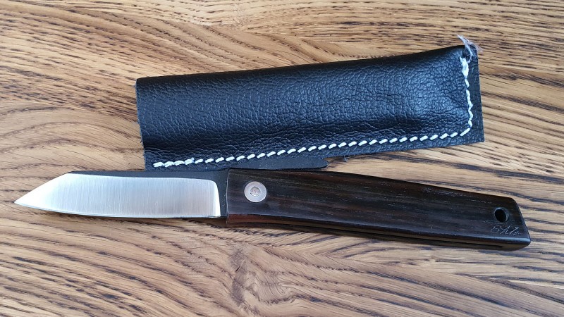 

Нож складной OHTA Higonokami 70mm, D2, Ebony (Эбен), OHTA-FK7-Ebony