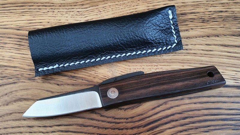 

Нож складной OHTA Higonokami 55mm, D2, Ebony (Эбен), OHTA-FK5-Ebony