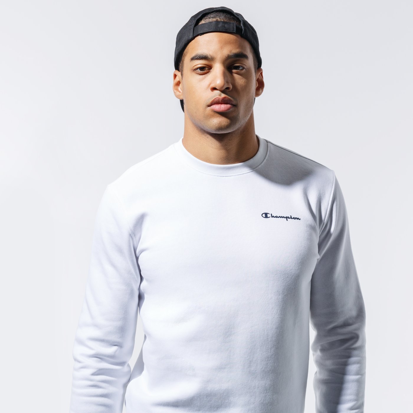 

Свитшот мужской Champion Legacy American Classics Crewneck белый S, Legacy American Classics Crewneck