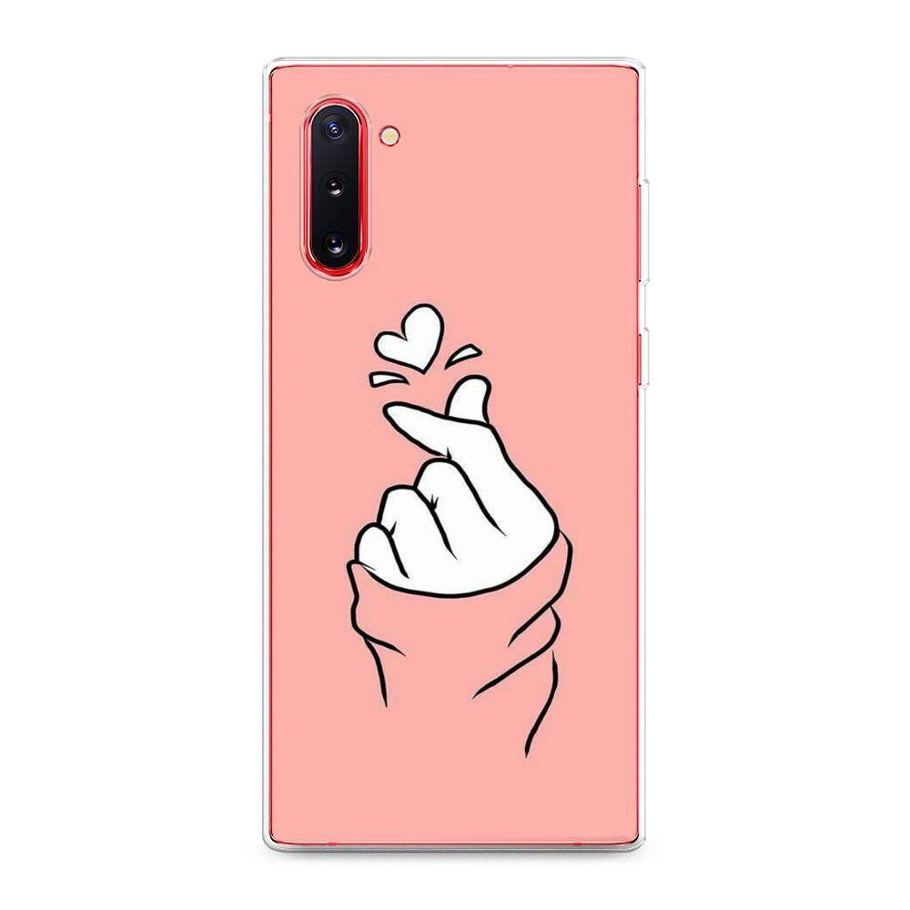 

Чехол Awog на Samsung Galaxy Note 10 "Любовь-щелк", Разноцветный, 28650-7