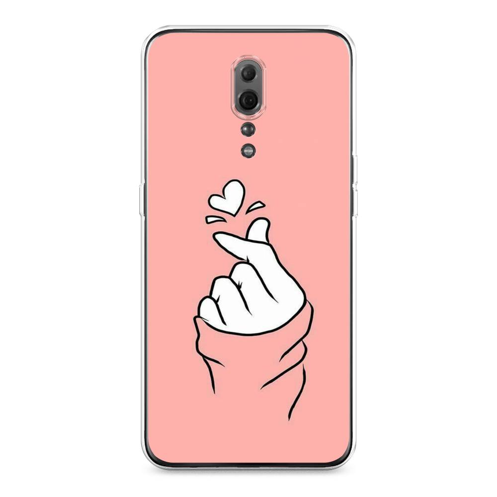 

Чехол Awog на Oppo Reno Z "Любовь-щелк", Разноцветный, 250950-7