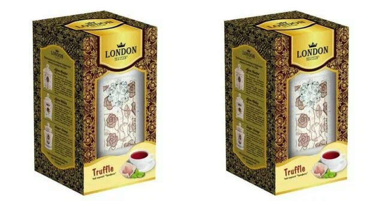 Чай London Tea Сlub в Чайнице Трюфель, 100 г * 2 шт